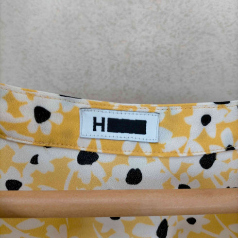 エイチビューティーアンドユースユナイテッドアローズ H BEAUTY & YOUTH UNITED ARROWS 23AW FLOWER PRINT SHRRING BLOUSE レディース FREE