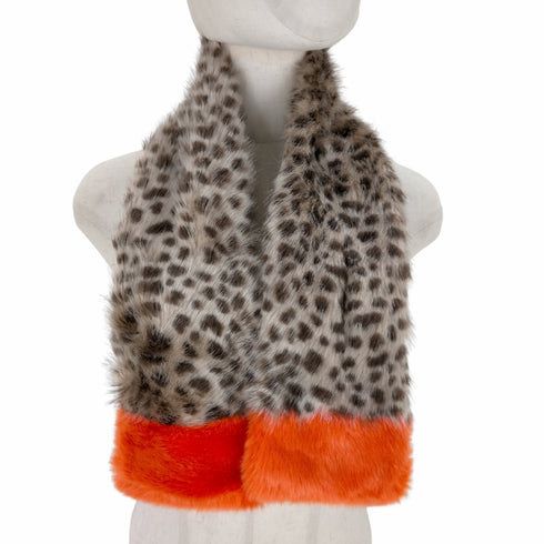faux fur フェイクファーマフラー レディース