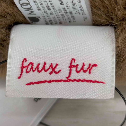 faux fur フェイクファーマフラー レディース