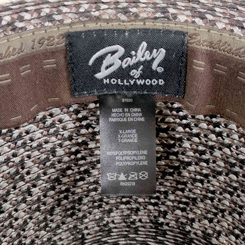 ベイリーオブハリウッド Bailey of HOLLYWOOD 中折れストローハット パナマハット メンズ