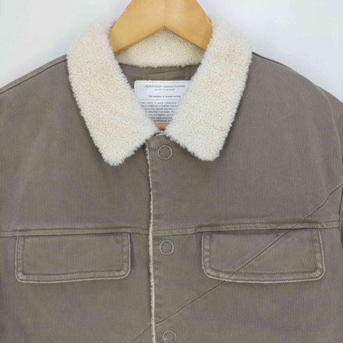 アンダーカバー UNDERCOVER Avakareta Life期 襟ボア カバーオール ワークジャケット メンズ JPN:2