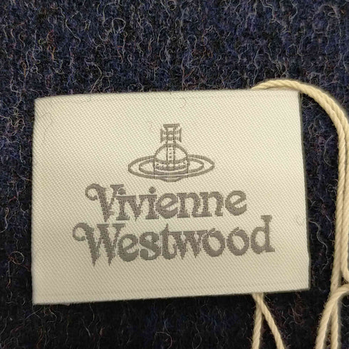 ヴィヴィアンウエストウッド Vivienne Westwood ビッグオーブデザインウールマフラー レディース