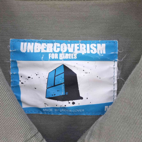 アンダーカバーイズム UNDERCOVERISM 魔女期 バックプリント カバーオール ミリタリージャケット メンズ JPN:M