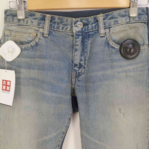アンダーカバーイズム UNDERCOVERISM UNDERMAN期 スウェット切替 ドッキングデニムパンツ メンズ JPN:2