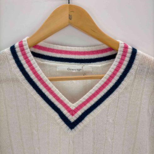 Granyage カシミヤ100 チルデンニット レディース JPN:38