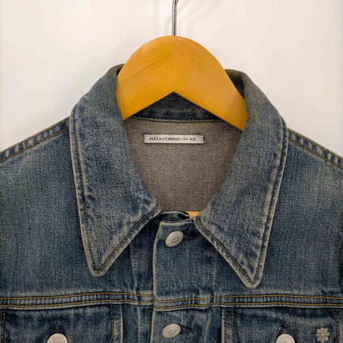 アレクサチャンフォーエージー ALEXA CHUNG FOR AG アメリカ製 別注デニムジャケット レディース JPN:XS