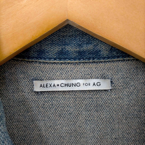 アレクサチャンフォーエージー ALEXA CHUNG FOR AG アメリカ製 別注デニムジャケット レディース JPN:XS
