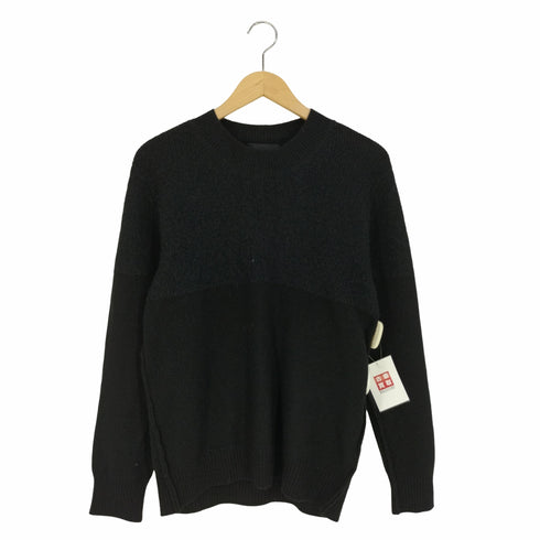 アンダーカバー UNDERCOVER アルパカナイロン混 切替モックネックカシミヤニット メンズ JPN:2