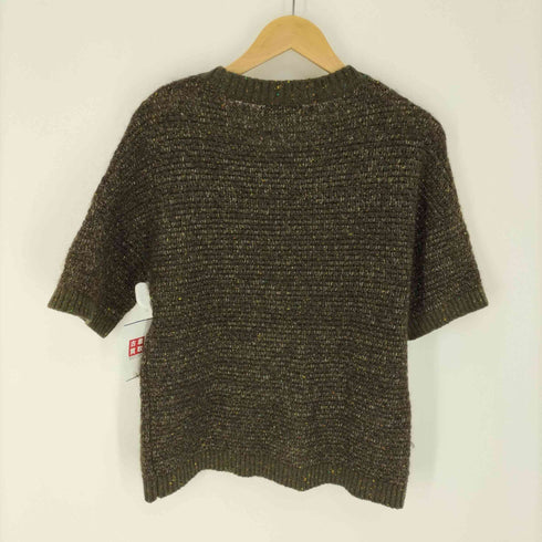 ロイスクレヨン Lois CRAYON S/S ラメ ネップ ニット トップス レディース M
