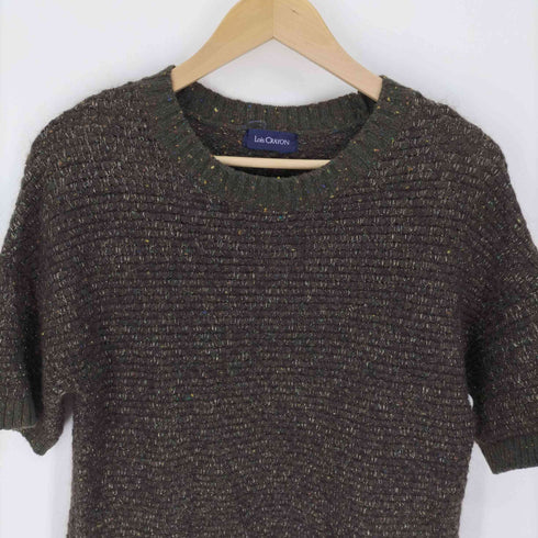 ロイスクレヨン Lois CRAYON S/S ラメ ネップ ニット トップス レディース M
