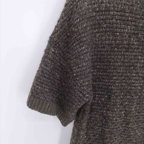 ロイスクレヨン Lois CRAYON S/S ラメ ネップ ニット トップス レディース M