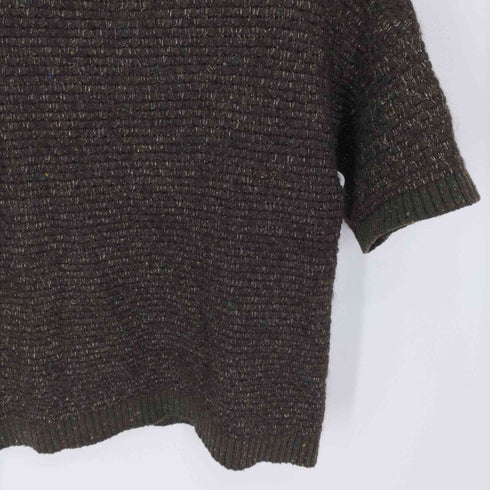 ロイスクレヨン Lois CRAYON S/S ラメ ネップ ニット トップス レディース M