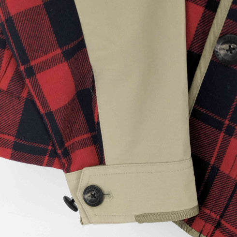 トミーヒルフィガー TOMMY HILFIGER Veste de mi-saison 3 In 1 Check Jacket インナーダウン付き メンズ JPN:S