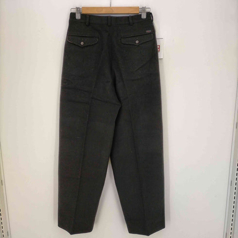 パパス papas 2タック ワイドテーパード スラックス メンズ S