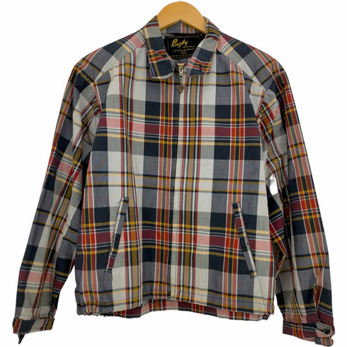 50-60s Rugby Sportswear チェックシャツブルゾン メンズ 40