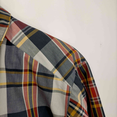 50-60s Rugby Sportswear チェックシャツブルゾン メンズ 40
