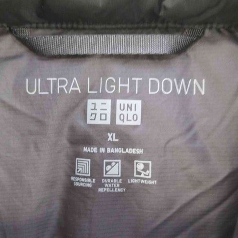 ユニクロ UNIQLO ULTRA LIGHT DOWN ウルトラライトダウンベスト メンズ JPN:XL