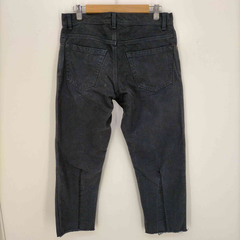 ヴァイナーアーティクルズ VYNER ARTICLES DART PANTS BROKEN リペア加工 ブラックデニム メンズ 30