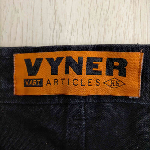 ヴァイナーアーティクルズ VYNER ARTICLES DART PANTS BROKEN リペア加工 ブラックデニム メンズ 30