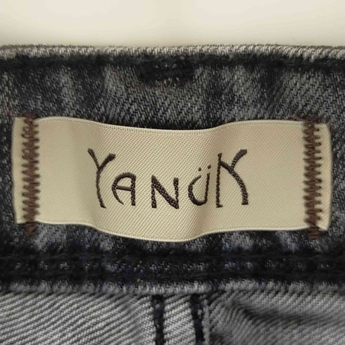 ヤヌーク YANUK カットオフデニムパンツ レディース 24