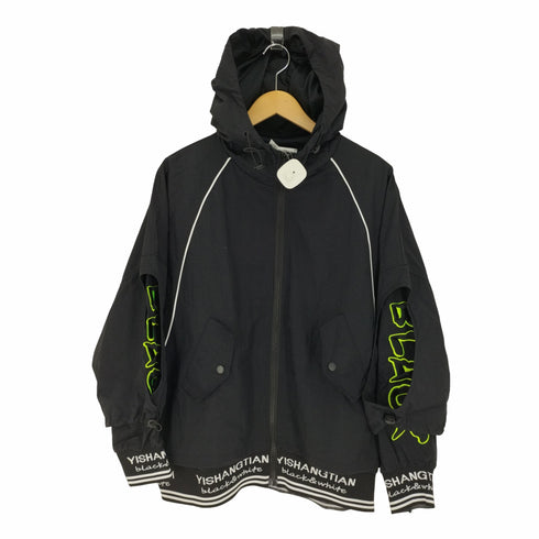 プレガ PREGA フルジップ デザイン フーディ ナイロン ジャケット レディース