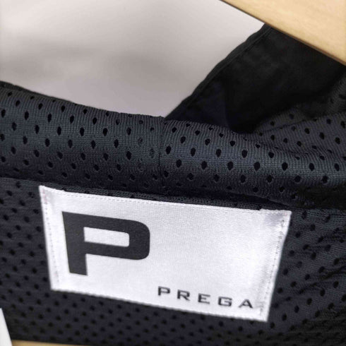 プレガ PREGA フルジップ デザイン フーディ ナイロン ジャケット レディース