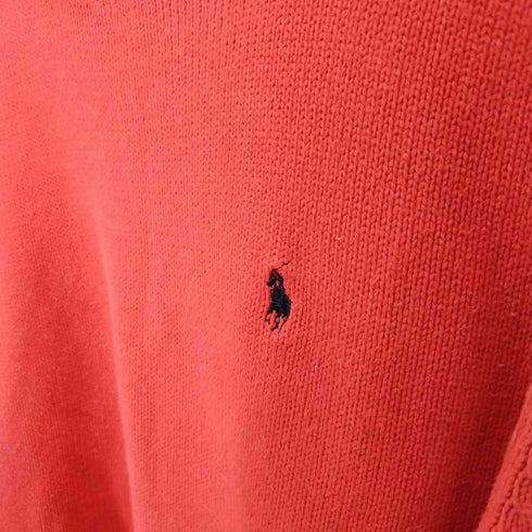 ポロバイラルフローレン Polo by RALPH LAUREN ポニー 刺繍 クルーネックニット メンズ M