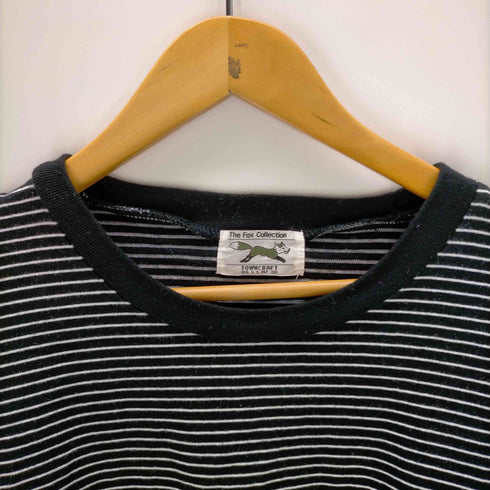 フリークスストア FREAKS STORE 別注 The FOX ピンボーダーロングスリーブTシャツ メンズ JPN:M