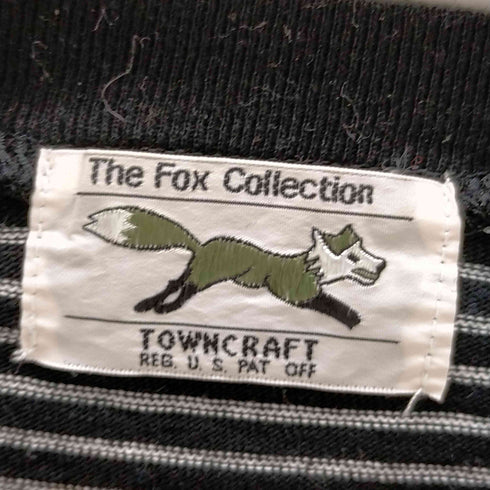 フリークスストア FREAKS STORE 別注 The FOX ピンボーダーロングスリーブTシャツ メンズ JPN:M