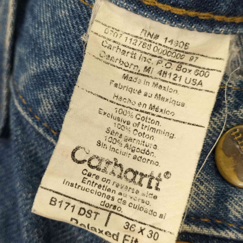 カーハート Carhartt デニムペインターパンツ メンズ 36x30