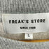 フリークスストア FREAKS STORE ブリーチ加工ヘビーウェイトスウェット メンズ JPN:L