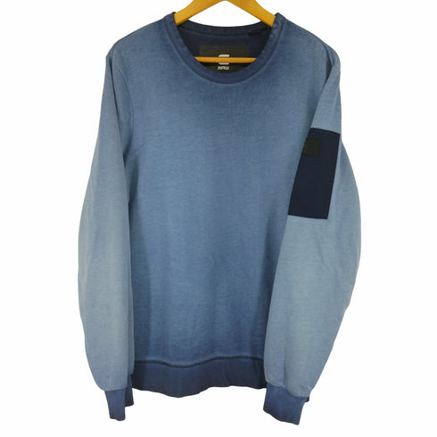 ジースターロー G-STAR RAW POWEL R SW L/S ムラ加工 スウェット メンズ JPN:M