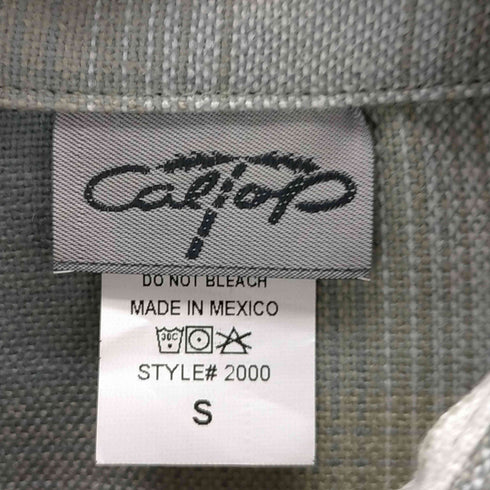 キャルトップ CALTOP オンブレチェックシャツ メンズ JPN:S