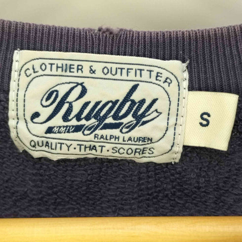 ラグビーラルフローレン Rugby Ralph Lauren 前V ラグラン クルーネックスウェット メンズ import:S