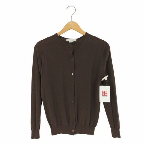 ジョンスメドレー JOHN SMEDLEY イングランド製 ウール ハイゲージカーディガン レディース import:M
