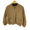 ザラ ZARA プラッシュボンバージャケット フェイクスエード レディース M