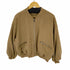 ザラ ZARA プラッシュボンバージャケット フェイクスエード レディース M