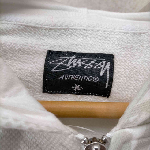 ステューシー Stussy AUTHENTIC GeAR 総柄ジップアップパーカー メンズ JPN:M