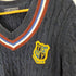 トミーヒルフィガー TOMMY HILFIGER ケーブルニット コットンVネックセーター チルデンニット クリケットセーター メンズ JPN:S