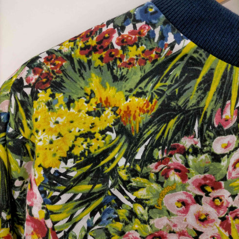 ロイスクレヨン Lois CRAYON クルーネック フラワー トップス レディース M