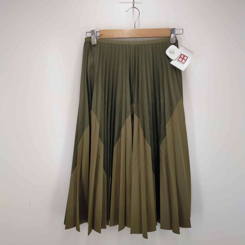 ビューティフルピープル beautiful people pe. taffta star pleats skirt プリーツスカート レディース 36