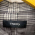 セオリー theory リネンチェックシャツ メンズ import:S