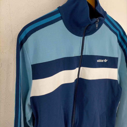 アディダス adidas 80S 万国旗タグ 香港製 トラックジャケット メンズ import:L