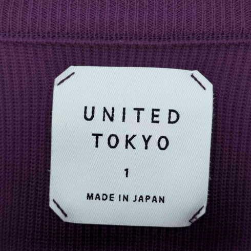 ユナイテッドトウキョウ UNITED TOKYO super100s リリークルーネックニット レディース JPN:1