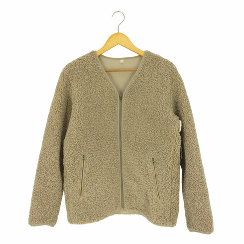 ユニクロ UNIQLO ボアフリースVネックカーディガン レディース JPN:M
