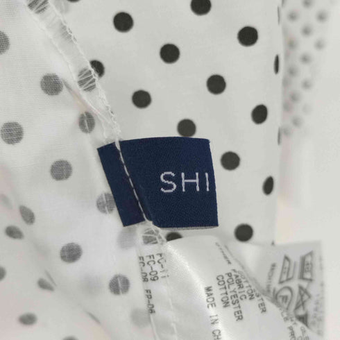 シップス SHIPS 手洗い可能 ブロードペプラムブラウス レディース