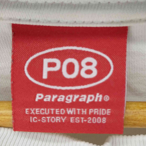 パラグラフ PARAGRAPH S/S TEE プリントTシャツ メンズ
