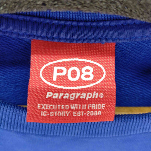 パラグラフ PARAGRAPH 刺繍スウェット メンズ