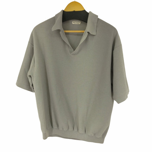 ビューティーアンドユースユナイテッドアローズ BEAUTY & YOUTH UNITED ARROWS GAUZY パール スキッパーショートスリーブニット メンズ JPN:XL