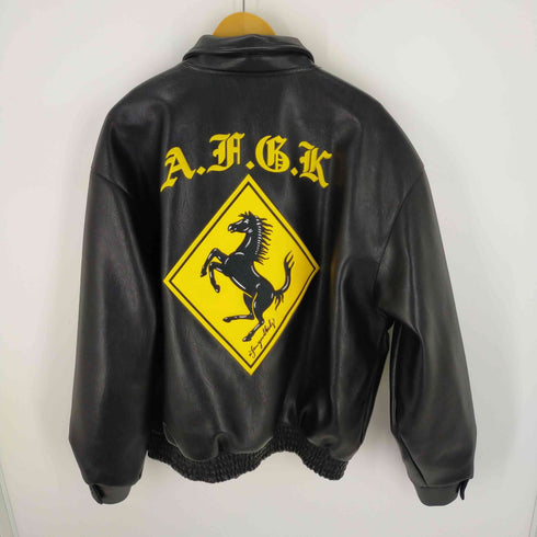 アフューグッドキッズ A FEW GOOD KIDS Racing Leather Jacket メンズ JPN:XL